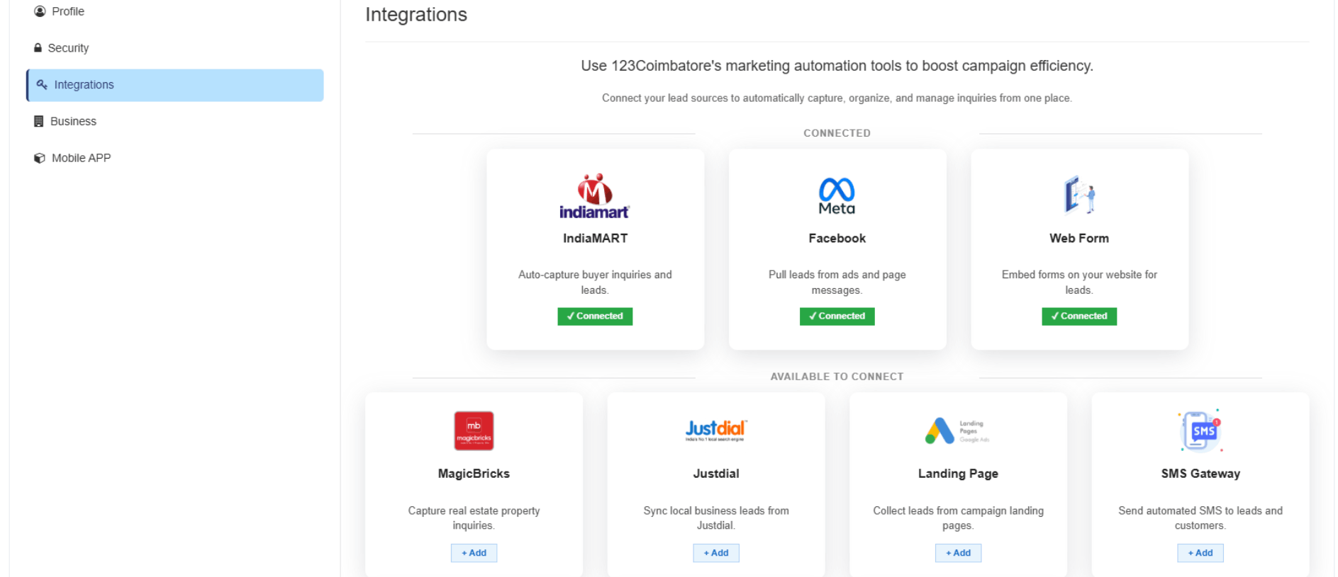Streamlined access regulation